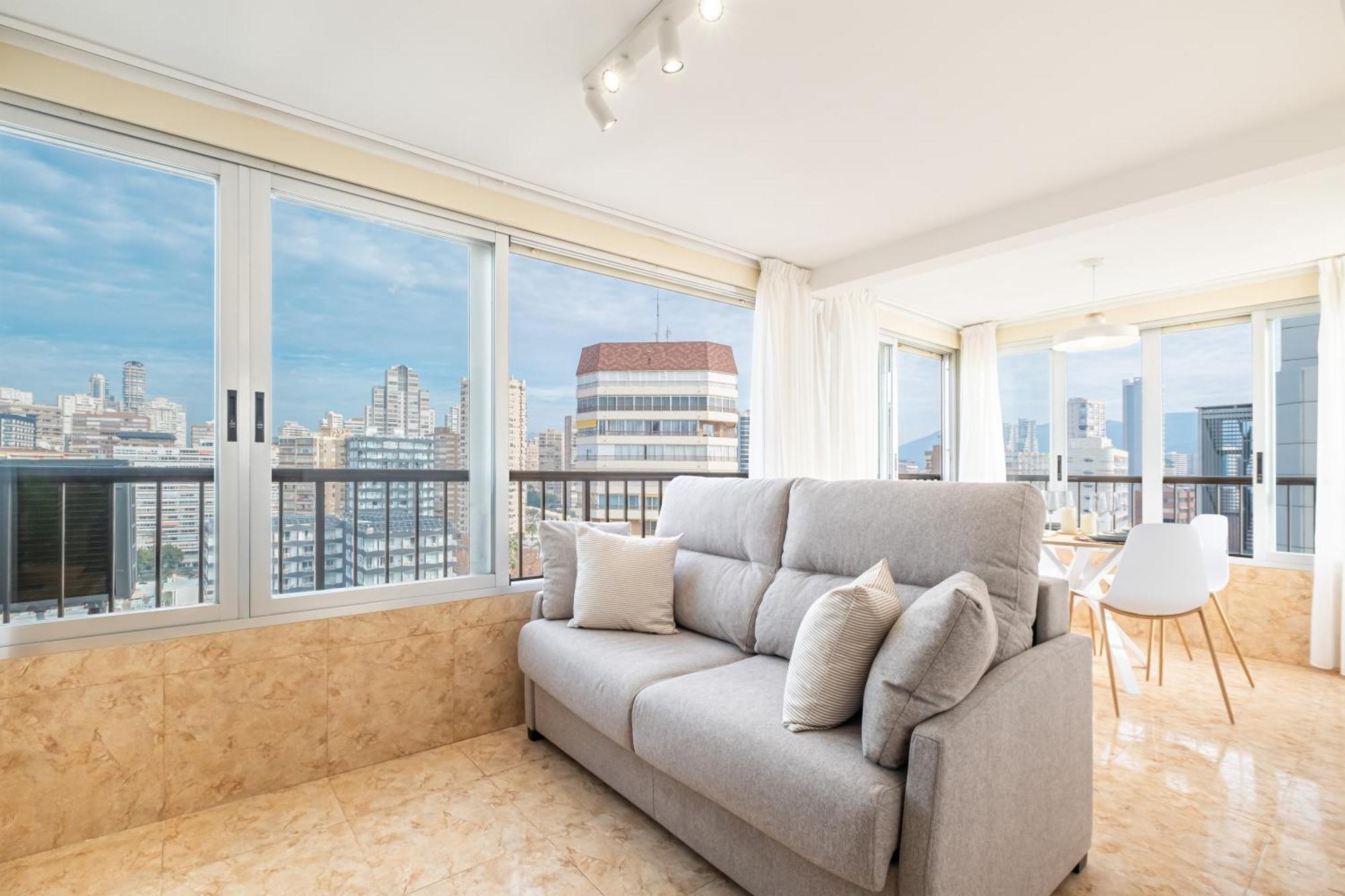 Apartamento Currus Miramar Playa Benidorm Dış mekan fotoğraf