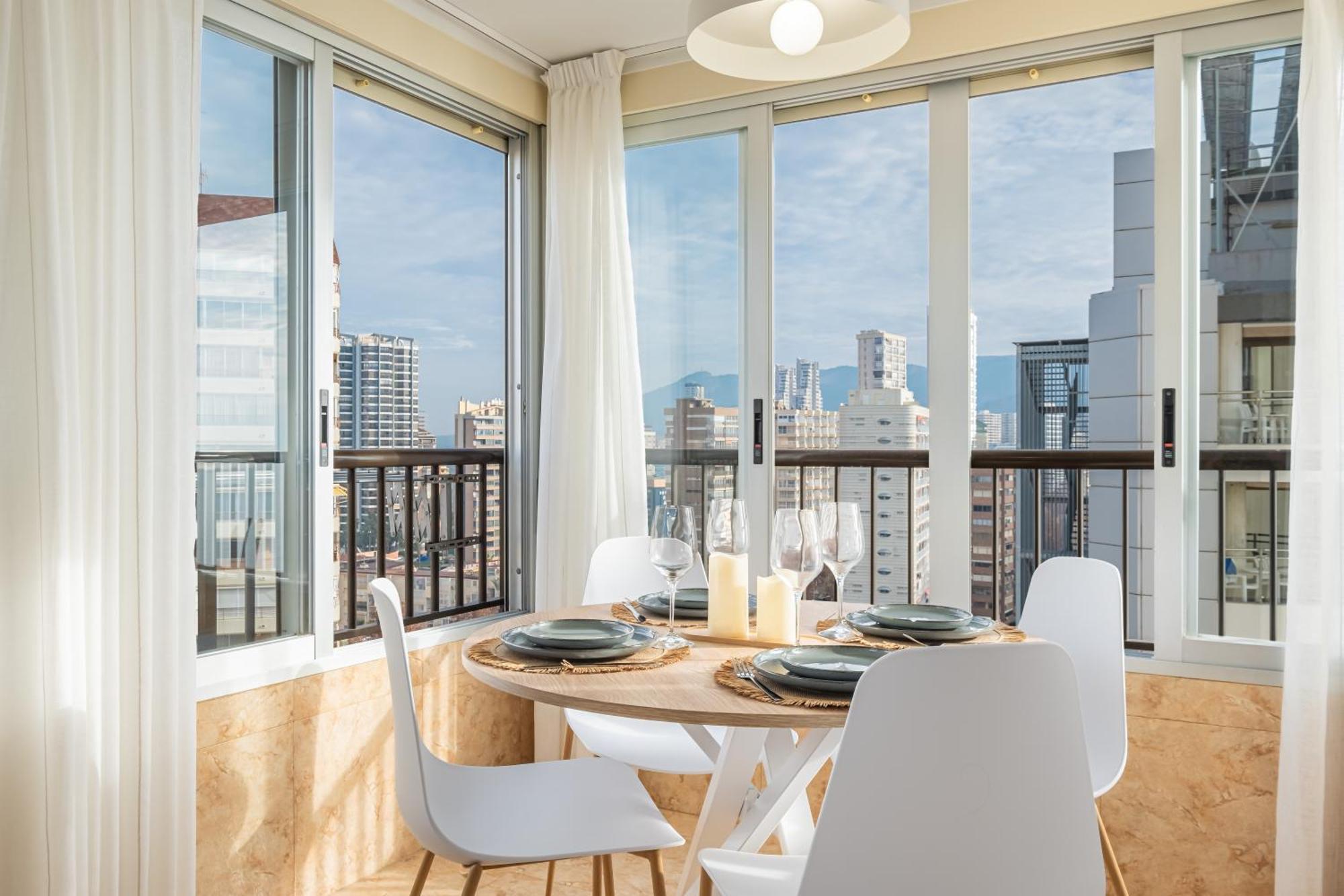 Apartamento Currus Miramar Playa Benidorm Dış mekan fotoğraf